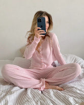 Sevimli Hırka Stil Pijama Takımı Zalle